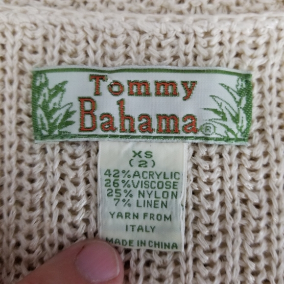TOMMY BAHAMA | knit long sleeve button up cardigan - Picture 4 of 5